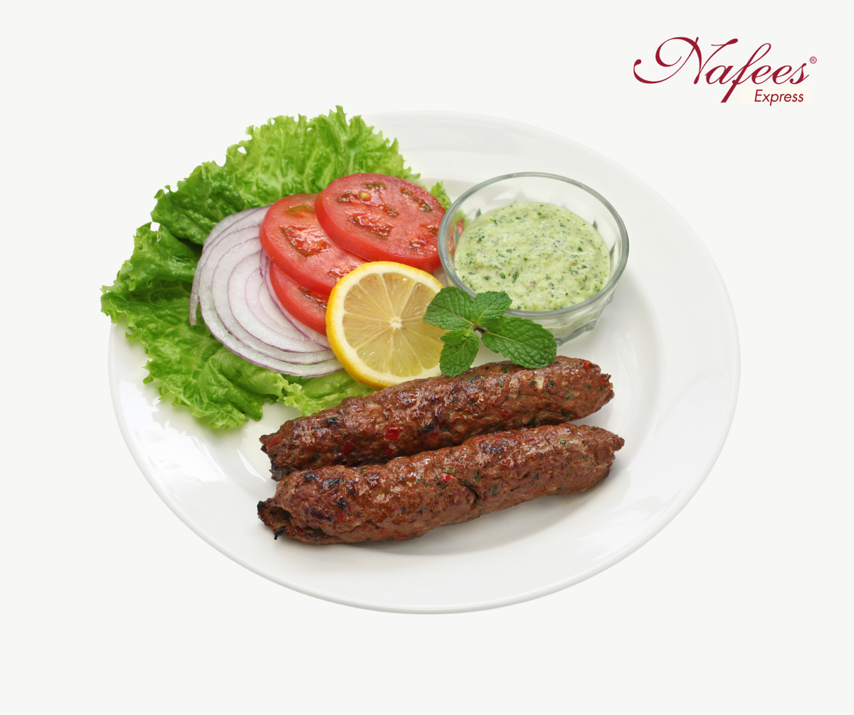Beef seekh kebab (4 pcs)